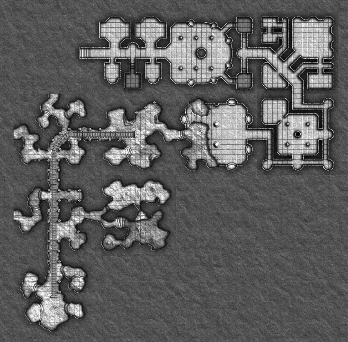 Example map built with CSP geomorphs