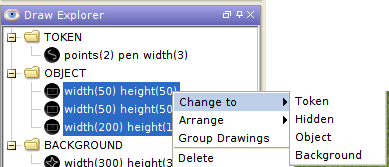 Drawing Explorer with multiple selected items